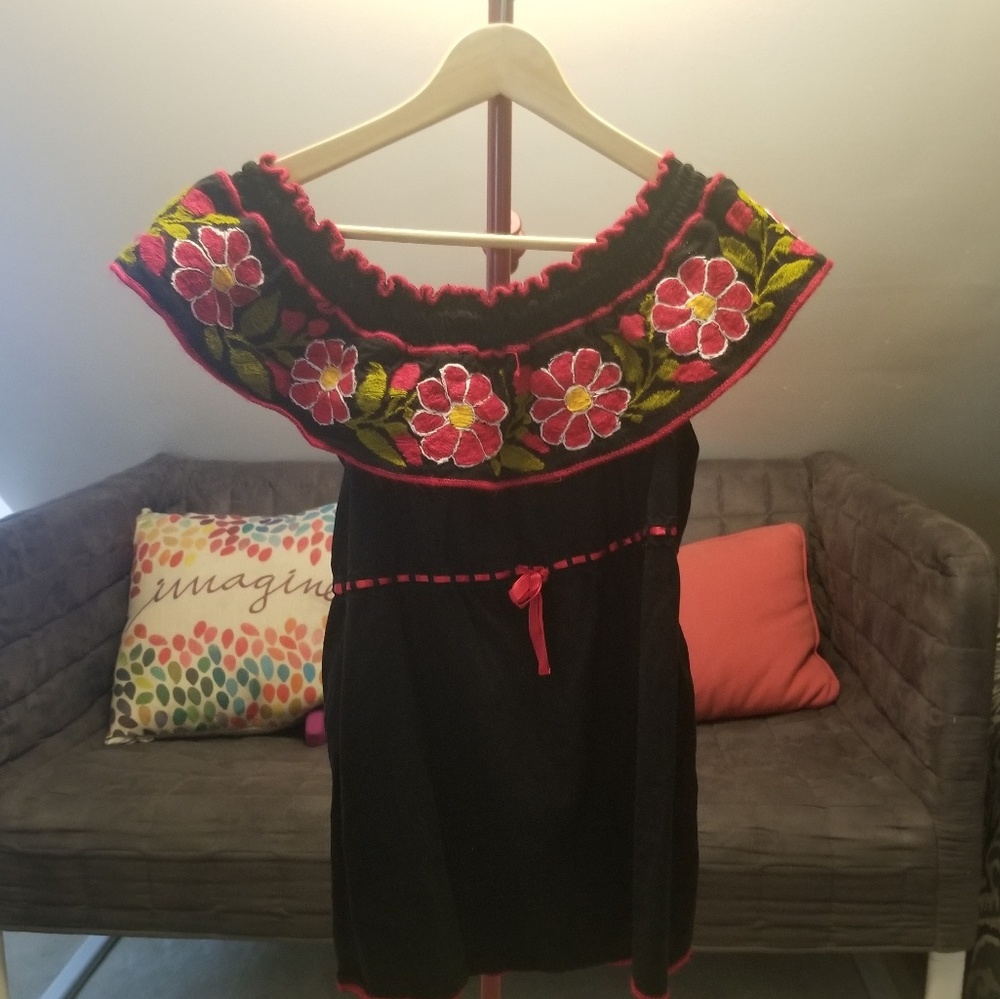 Authentic Mexican Embroidered Shirt